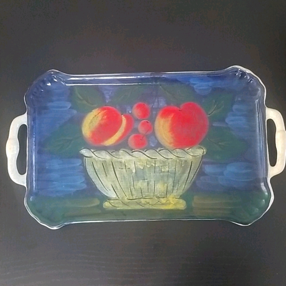 Ceramic Handpainted Platter